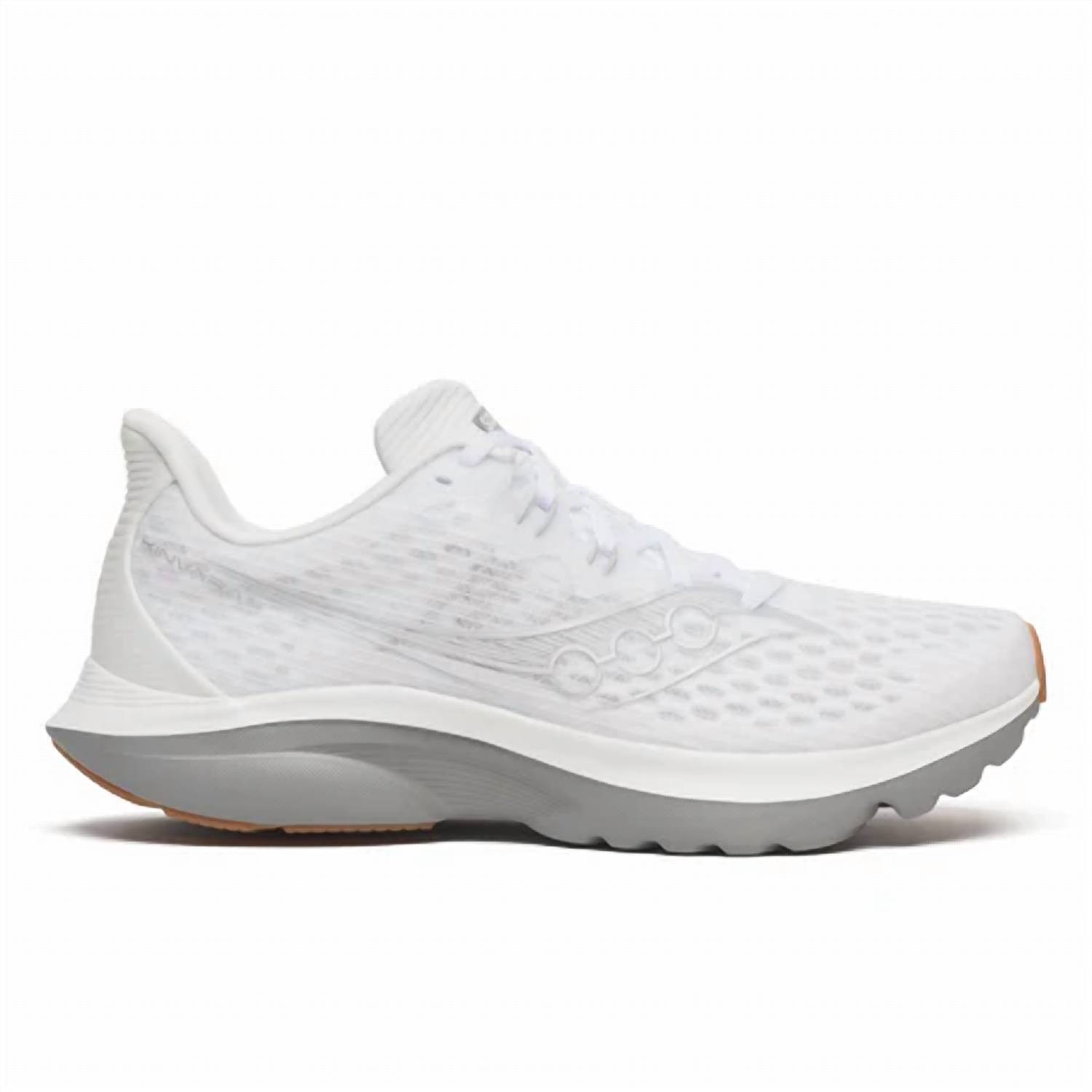 New Saucony Men's Kinvara 16 Running Shoes In White Gum